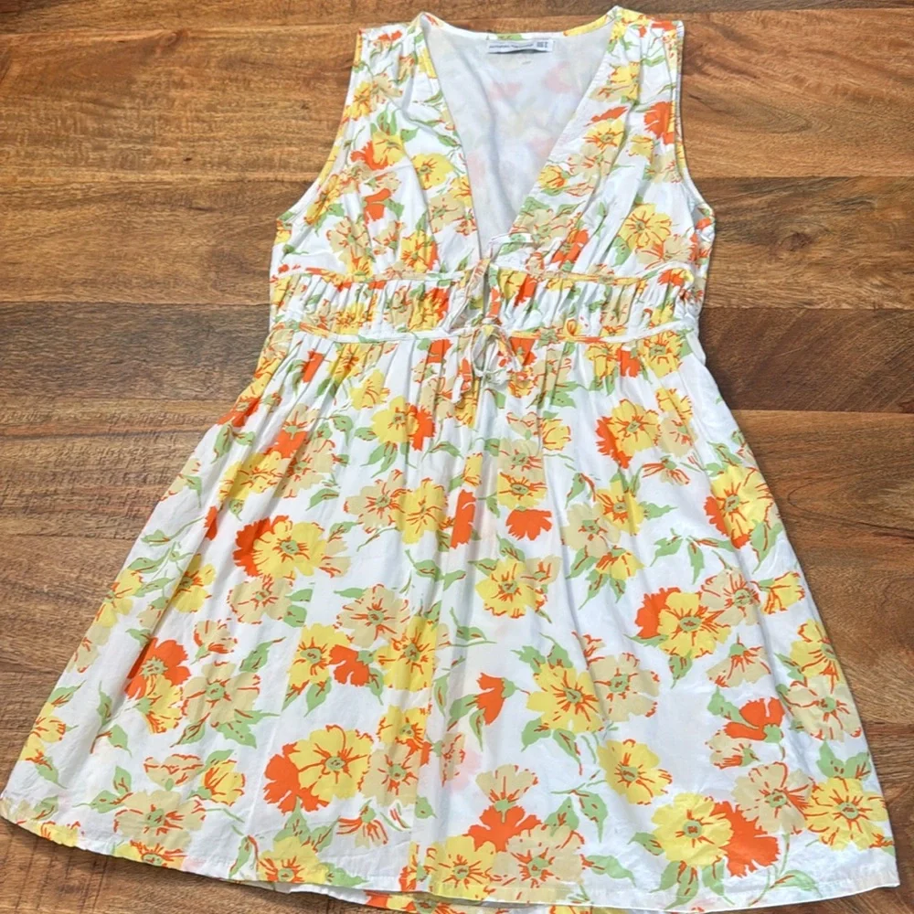 Faithfull The Brand Korita mini dress in palermo floral print retro vacation - Picture 6 of 13